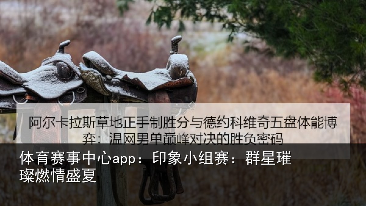 体育赛事中心app:印象小组赛:群星璀璨燃情盛夏